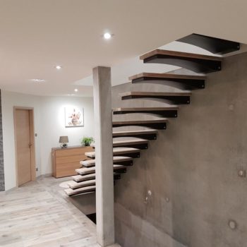 Escalier design autoporteur